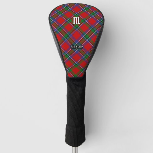Clan Sinclair Tartan Golfheadcover (Voorkant)
