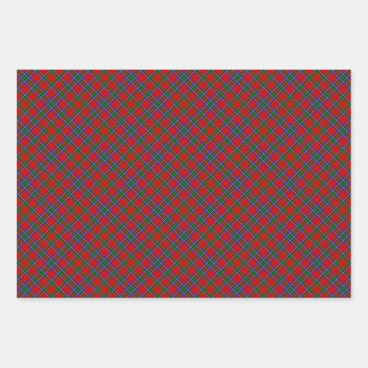 Clan Sinclair Tartan Inpakpapier Vel (Voorkant 3)