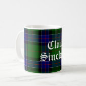 Clan Sinclair Tartan Koffiemok (Voorkant links)