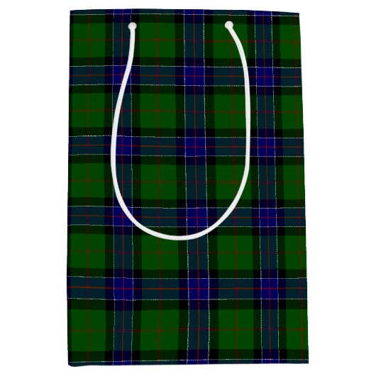 Clan Sinclair Tartan Medium Cadeauzakje (Voorkant)