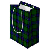 Clan Sinclair Tartan Medium Cadeauzakje (Achterkant Gekanteld)
