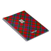 Clan Sinclair Tartan Notitieboek (Rechterzijde)