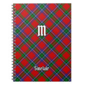 Clan Sinclair Tartan Notitieboek (Voorkant)