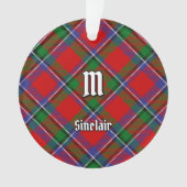 Clan Sinclair Tartan Ornament (voorkant)