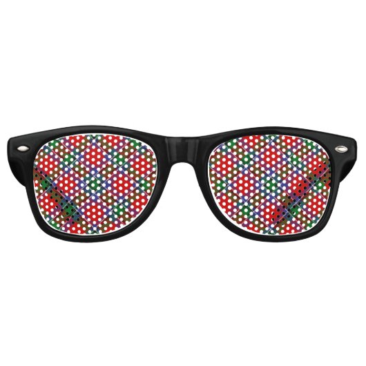 Clan Sinclair Tartan Retro Zonnebril (Voorkant)
