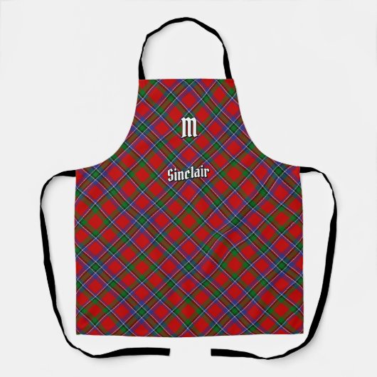 Clan Sinclair Tartan Schort (Voorkant)