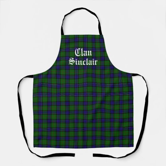 Clan Sinclair Tartan  Schort (Voorkant)