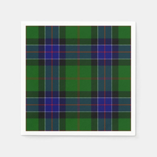 Clan Sinclair Tartan Servet (Voorkant)