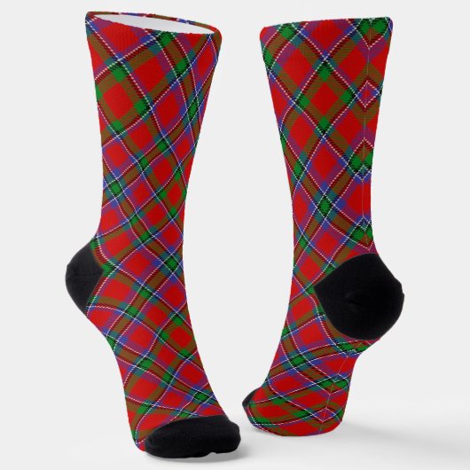 Clan Sinclair Tartan Socks Sokken (Gebogen)