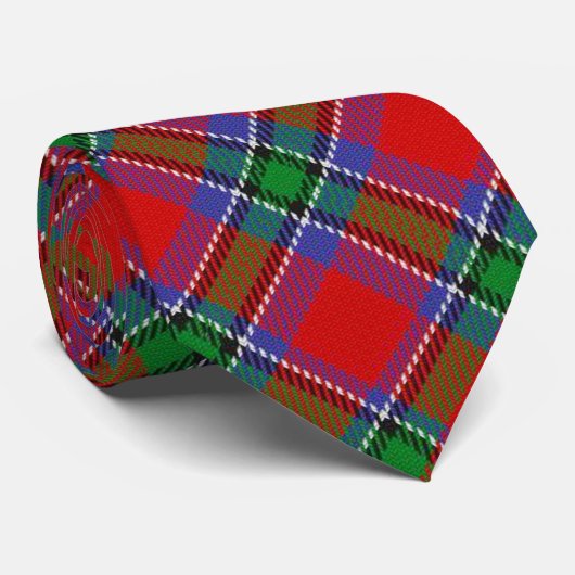 Clan Sinclair Tartan Stropdas (Opgerold)
