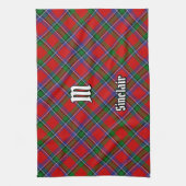 Clan Sinclair Tartan Theedoek (Verticaal)