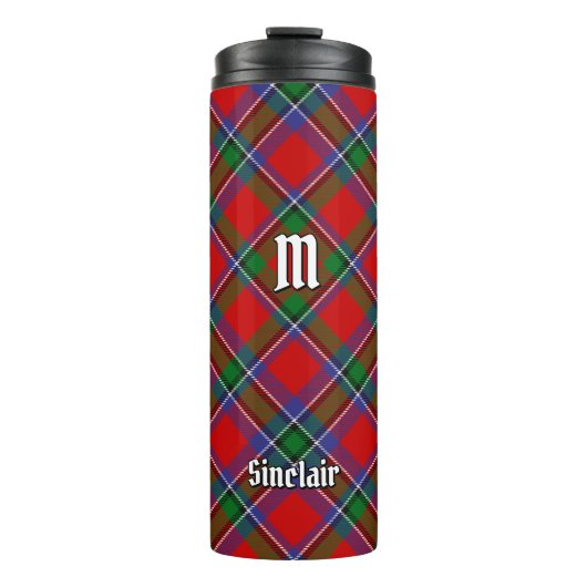 Clan Sinclair Tartan Thermosbeker (Voorkant)