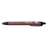 Clan Sinclair Tartan Zwarte Inkt Pen (Bodem)