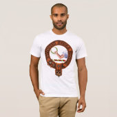 Clan Skene Family Crest en Targe T-shirt (Voorkant volledig)