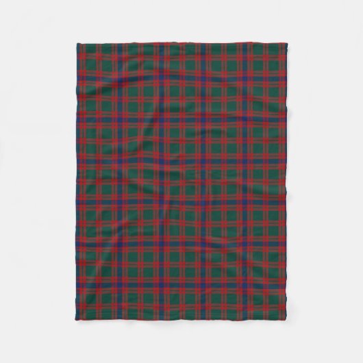 Clan Skene Tartan Scottish Pset Pattern Fleece Deken (Voorkant)
