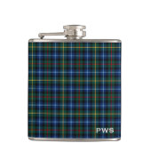 Clan Smith Tartan Monogram Heupfles (Voorkant)