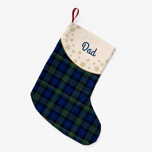Clan Smith Tartan Pset Kerstmis stoppen Kleine Kerstsok (Voorkant (Hangend))
