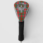 Clan Spens Crest & Tartan Golfheadcover (Voorkant)