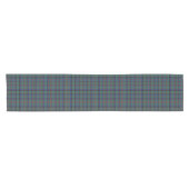 Clan Stevenson Heldergroene Schotse Tartan Korte Tafelloper (Horizontaal)
