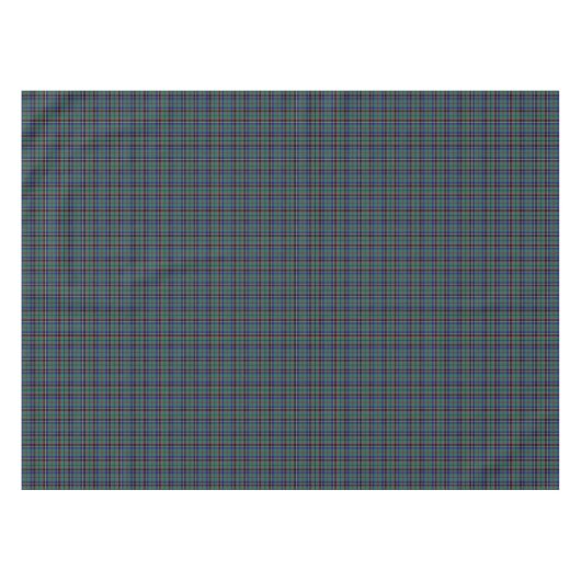 Clan Stevenson Heldergroene Schotse Tartan Tafelkleed (Voorkant (Horizontaal))