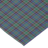 Clan Stevenson Heldergroene Schotse Tartan Tafelkleed (Gekanteld)