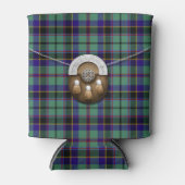 Clan Stevenson Tartan en Sporran Blikjeskoeler (Voorkant)