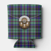 Clan Stevenson Tartan en Sporran Blikjeskoeler (Achterkant)