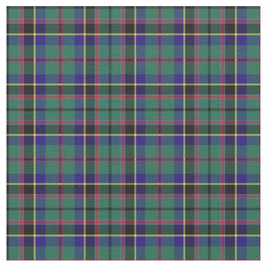 Clan Stevenson Tartan Stof (Close Up)