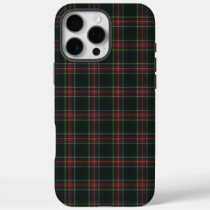 Clan Stewart Black Tartan iPhone 16 Pro Max Hoesje