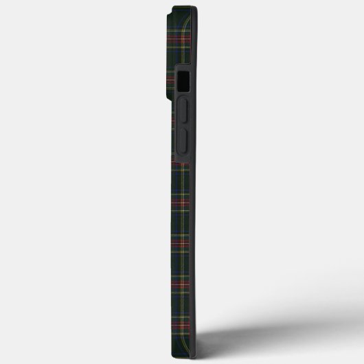 Clan Stewart Black Tartan Case-Mate iPhone Case (Achterkant / Links)