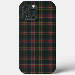 Clan Stewart Black Tartan Case-Mate iPhone Case