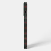 Clan Stewart Black Tartan iPhone Hoesje (Linkerkant)
