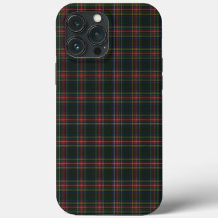 Clan Stewart Black Tartan iPhone 13 Pro Max Hoesje
