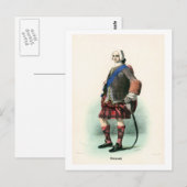 Clan Stewart Briefkaart (Voorkant / Achterkant)