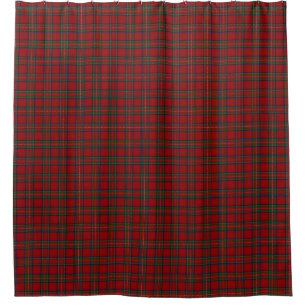 Clan Stewart Classic Scottish Tartan Douchegordijn