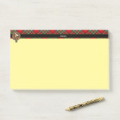 Clan Stewart Crest Post-it® Notes (Op bureau)