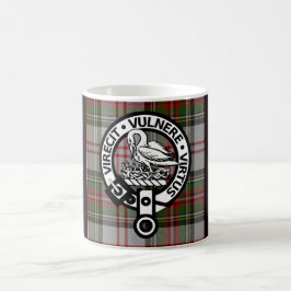 Clan Stewart Crest & Tartan Koffiemok