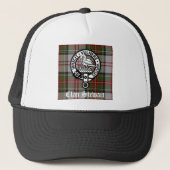 Clan Stewart Crest & Tartan Trucker Pet (Voorkant)