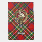 Clan Stewart Crest Theedoek (Verticaal)