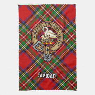 Clan Stewart Crest Theedoek