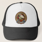 Clan Stewart Crest Trucker Pet (Voorkant)
