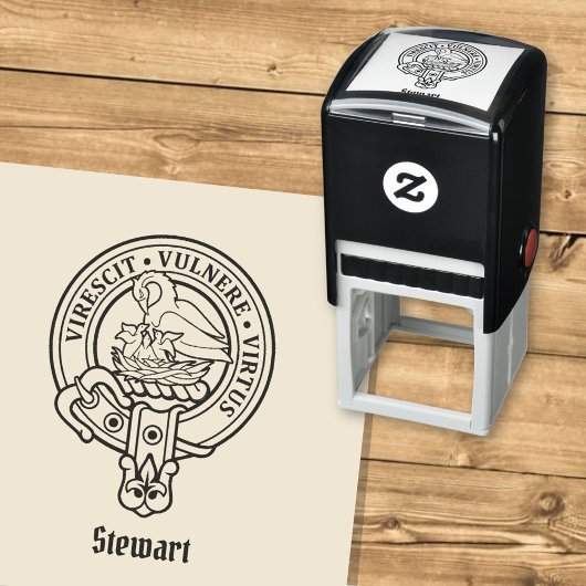 Clan Stewart Crest Zelfinktende Stempel