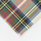 Clan Stewart Dress Ancient (Stuart) van Bute Tarta Fleece Deken (Hoek)