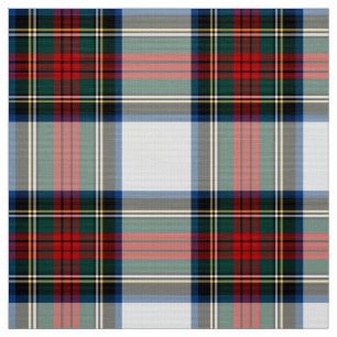 Clan Stewart Dress Tartan 5-inch herhaling Stof
