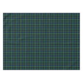 Clan Stewart Groen en Blauw Jacht Tartan Tafelkleed (Voorkant (Horizontaal))