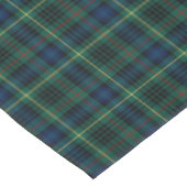 Clan Stewart Groen en Blauw Jacht Tartan Tafelkleed (Gekanteld)