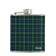 Clan Stewart Groene Jacht Tartan Monogram
