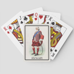 Clan Stewart Klassieke Schotland Deck Speelkaarten