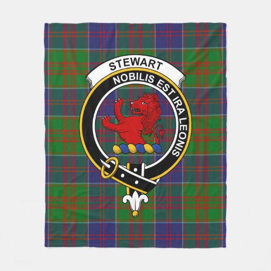 Clan Stewart of Appin Hunting Modern (Stuart) van  Fleece Deken (Voorkant)