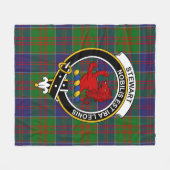 Clan Stewart of Appin Hunting Modern (Stuart) van  Fleece Deken (Voorkant (Horizontaal))